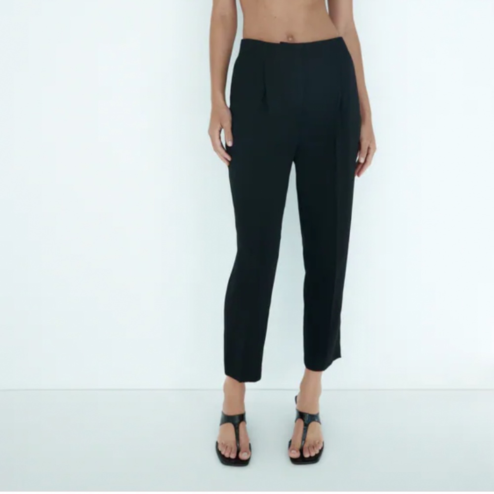 Zara flowy high waisted pants